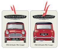 Austin Mini Cooper 1962-64 Air Freshener